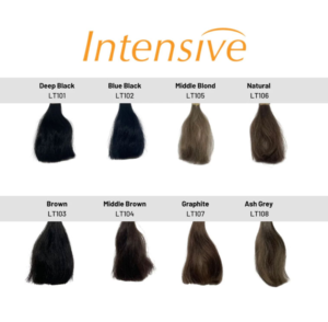 Intensive Lash and Brow Tint Colour Chart