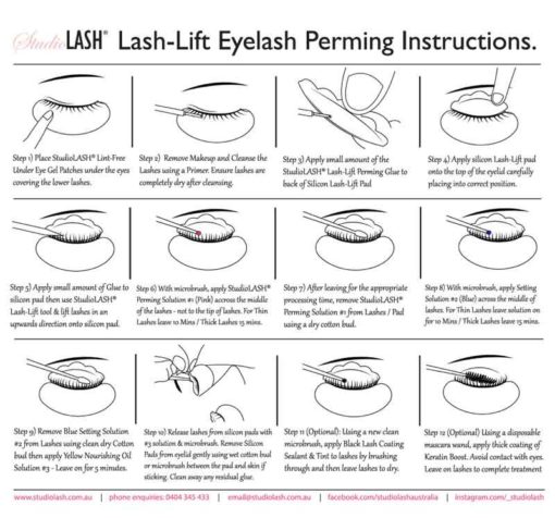 Lash Lift Kit Instructions